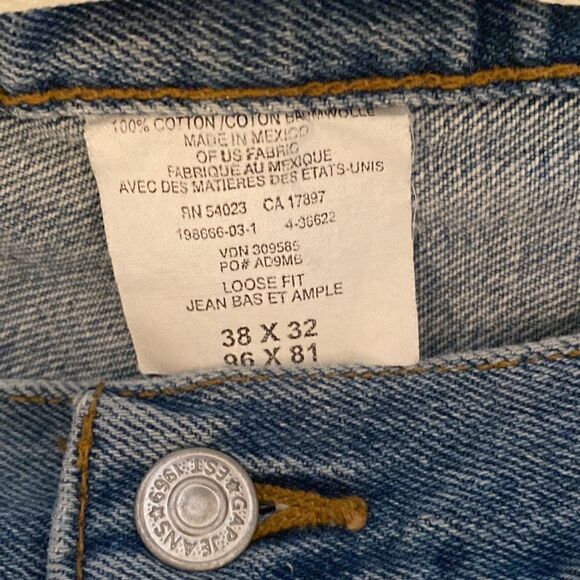 NWT Gap Loose Fit Straight Leg Jeans Size 38x32 - Picture 11 of 13